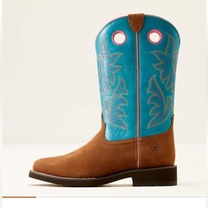 Ariat Elko #10050888 leather western cowboy boots 8.5 NWT